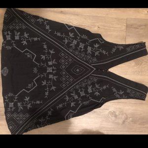 Free People Embroidered Slip Dress